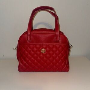 Preowned Juicy Couture Elegant Red Quilted